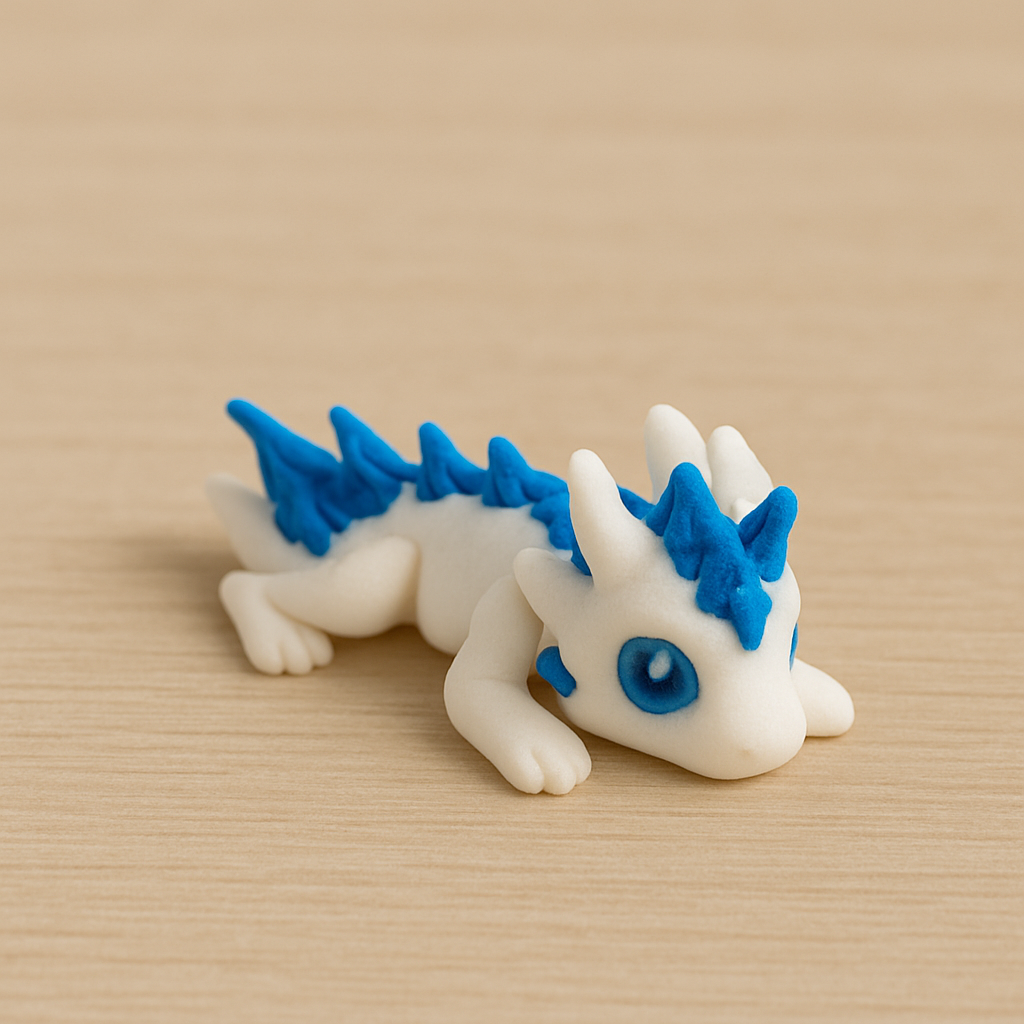 Mini FireStorm Dragon β 3D Printed Desk Figurine ππ₯