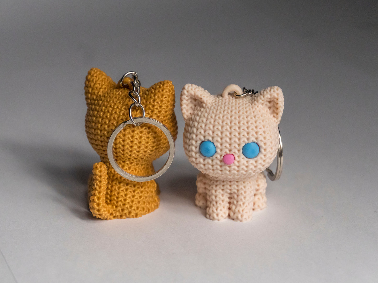 Kitty Keychain – 3D Printed &amp; Adorably Unique 🐱✨
