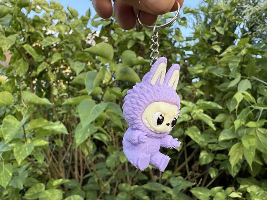 Keychain Labubu  3D Printed Collectible Charm 🌟🐰