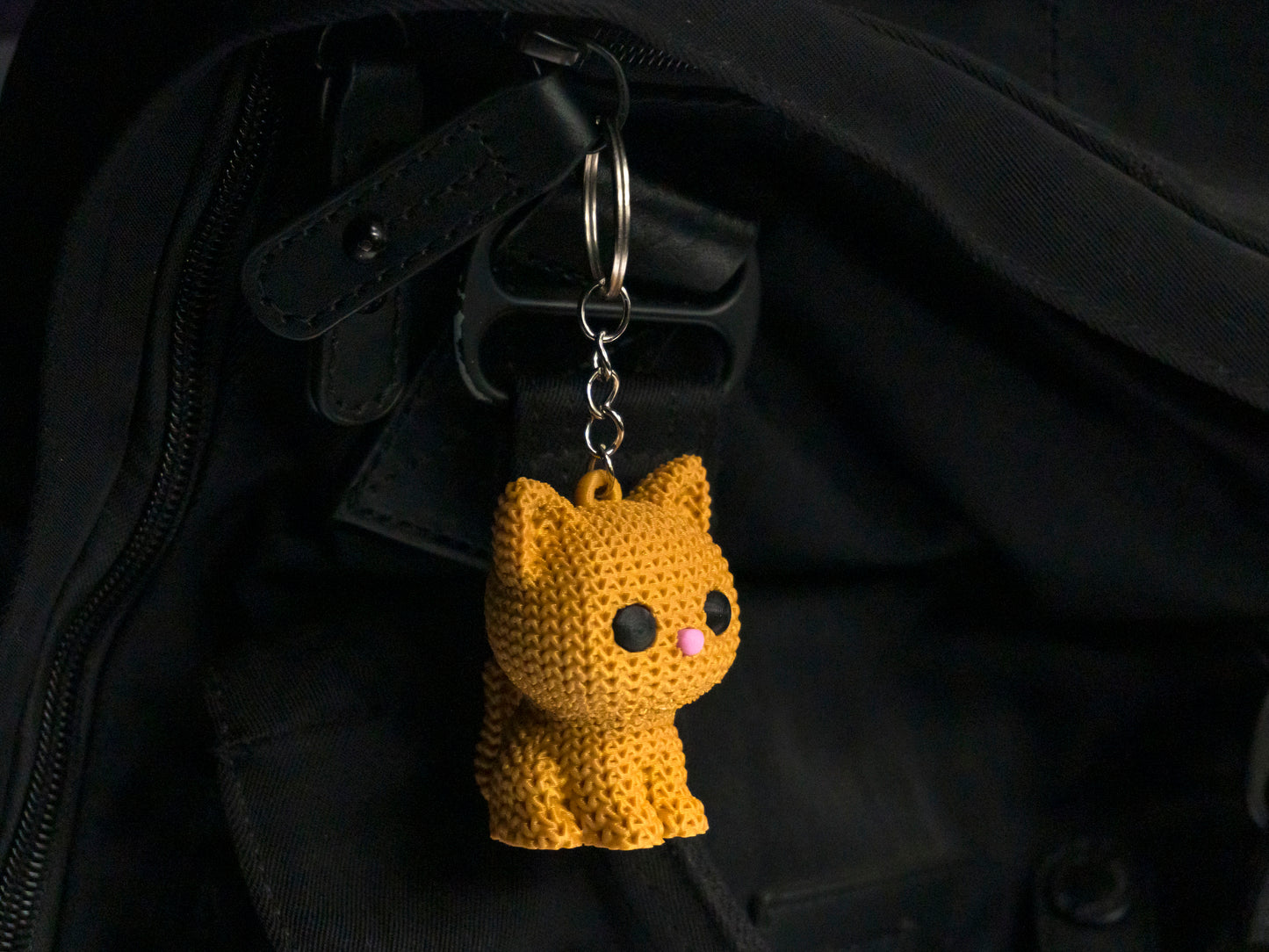 Kitty Keychain – 3D Printed &amp; Adorably Unique 🐱✨