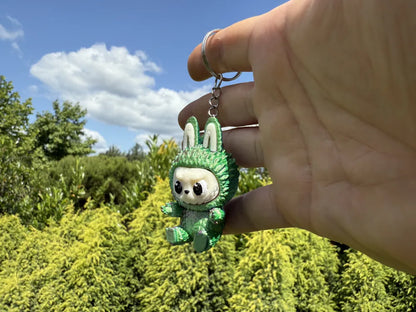 Keychain Labubu  3D Printed Collectible Charm 🌟🐰